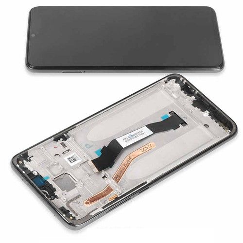 Display + Táctil + Marco/Frame Plata / Silver, Pantalla Completa Xiaomi Redmi Note 8 pro 6.53"