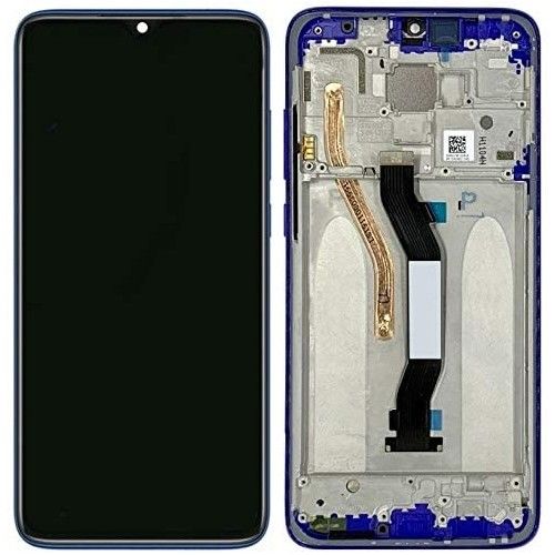 Display + Táctil + Marco/Frame Azul, Pantalla Completa Xiaomi Redmi Note 8 pro 6.53"