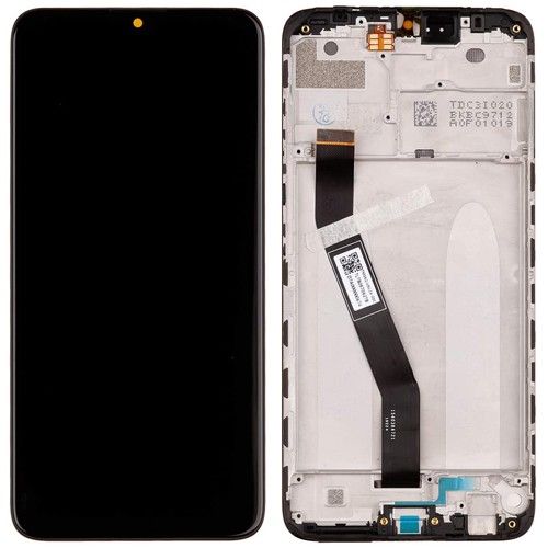 Display + Táctil + Marco/Frame Negra, Pantalla Completa Xiaomi Redmi 8 M1908C3IC / Xiaomi Redmi 8A MZB8458IN