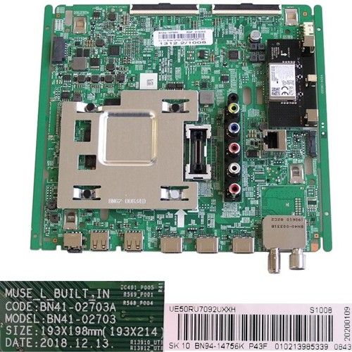 Placa Main BN94-14756K, BN41-02703A, Samsung UE50RU7092U