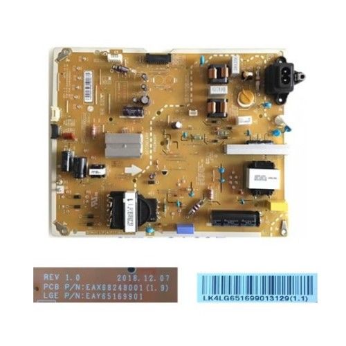 Fuente Alimentación EAX68248001 (1.9), EAY65169901 LG 49SM8600PLA