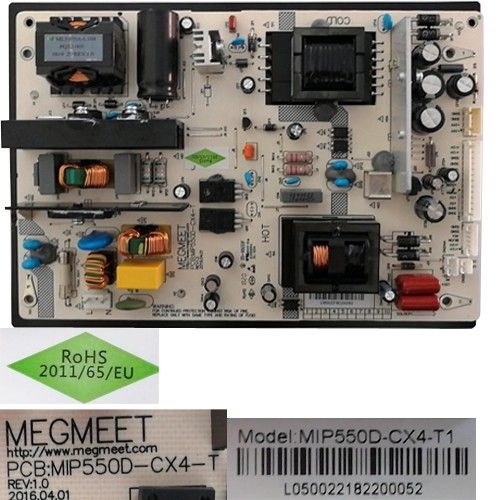 Fuente Alimentacion MIP550D-CX4-T, Schneider 55SU702K