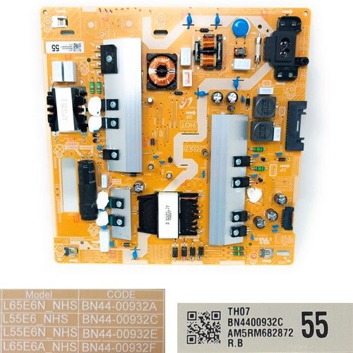 Fuente Alimentación SAMSUNG BN44-00932A, AM5RM682872   SAMSUNG UE55NU7093U