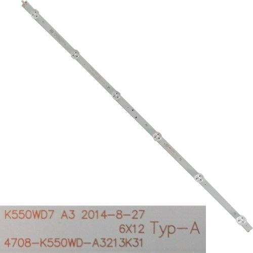 Tira 6 leds 4708-K550WD-A3213K31 Type A, Stream System MB55L71