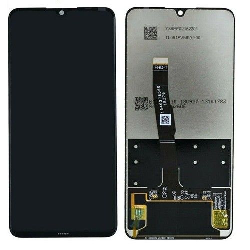 Lcd + táctil negro, Pantalla Huawei P30 lite. Sin marco-carcasa frontal.