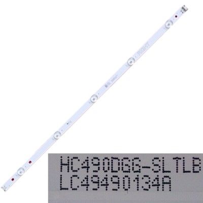 Tira 5 leds HC490DGG-SLTLB LC49490134A RIGHT LG 49UK6200PLA, 49UM7100PLB