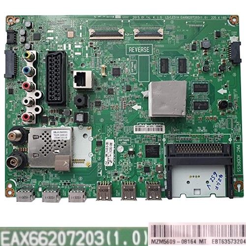 Placa Main EAX66207203(1.0), EBT63573204, LG 40LF630V