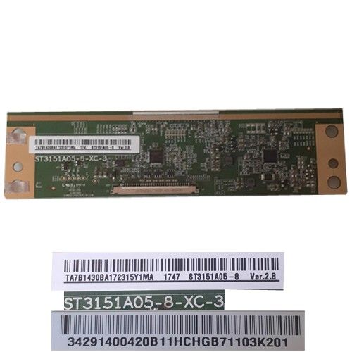 Placa T-Con ST3151A05-8-XC-3, TA7B1430BA172315Y1MA HISENSE H32N2100C