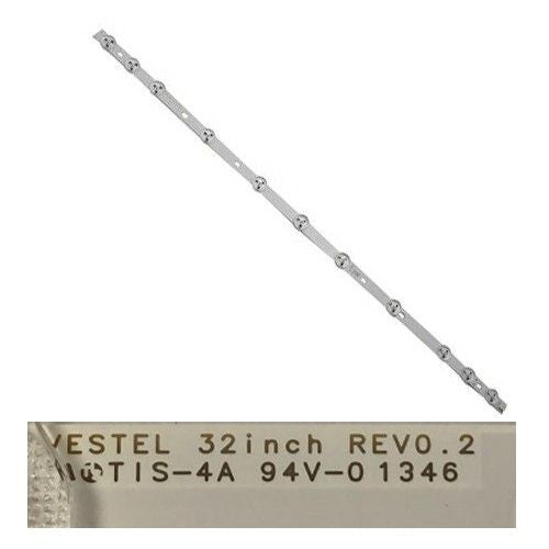 Tira 11 leds VESTEL 32inch REV0.2 94V-01346, Telefunken TE32182B301C10UD-LED