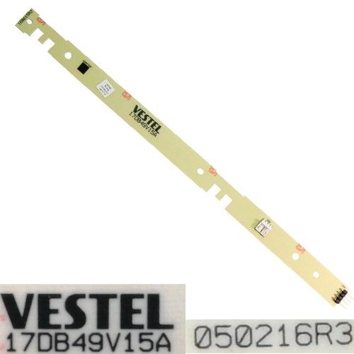 Tira conexión leds VESTEL 17DB49V15A, 050216R3, Telefunken TE49269S26Y2P