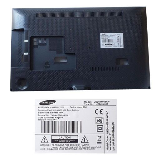 Carcasa trasera BN63-12174A, Samsung UE24H4003AW (SWAP)