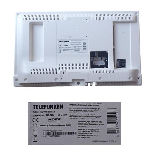 Carcasa trasera Telefunken TE22275B30CXG (SWAP)