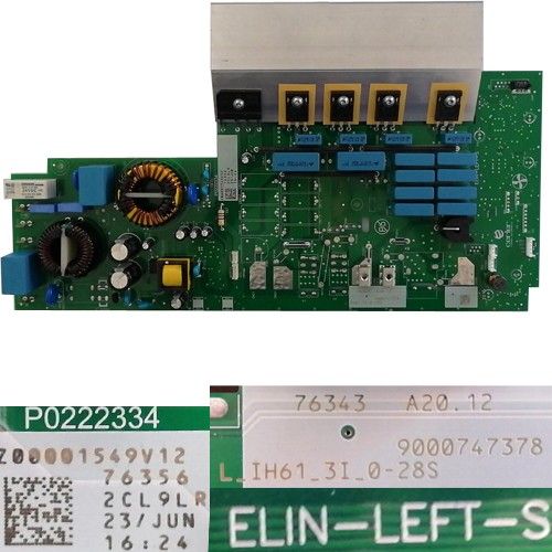 Modulo Electronico ELIN-LEFT-S, L_IH61_31_0-28S, 9000747378, BSH Balay 3EB915LR/01