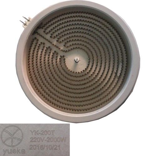 Resistencia Vitro YK-200T, Schneider SVI-316B 220V 2000W 20cm