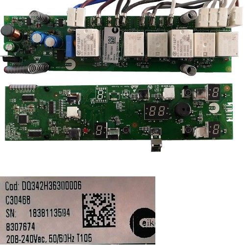 Módulo Electrónico Mandos DQ342H36300006, 8307674, Teka TZ6315 VR00