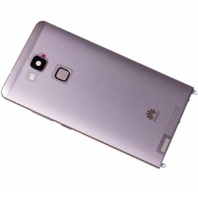 Carcasa Trasera / Tapa Bateria Completa Gris Huawei Mate 7 MT7-L01