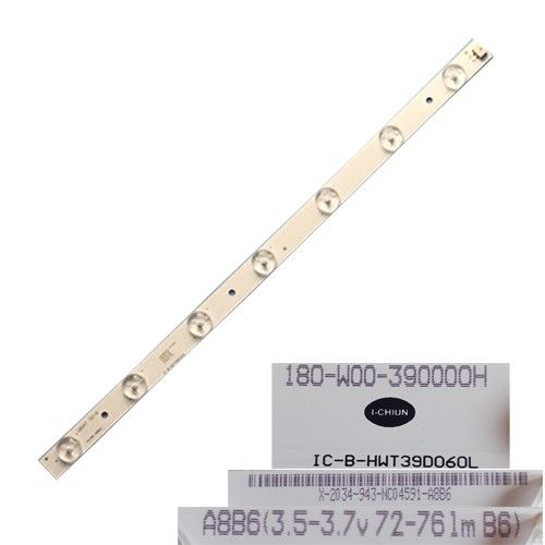 Tiras 7  leds IC-B-HWT39D060L, 180-W00-390000H  Schneider YURA 3925FHDPVR