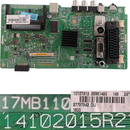 Placa Main VESTEL 17MB110, 23361490, 14102015R2, Telefunken TE24282B35TXB