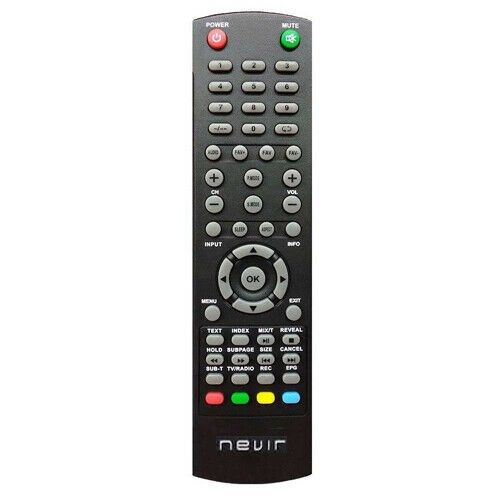 Mando a Distancia Nevir NVR-7419-48HD-N, NVR-7419-40HD-N... NUEVO y ORIGINAL