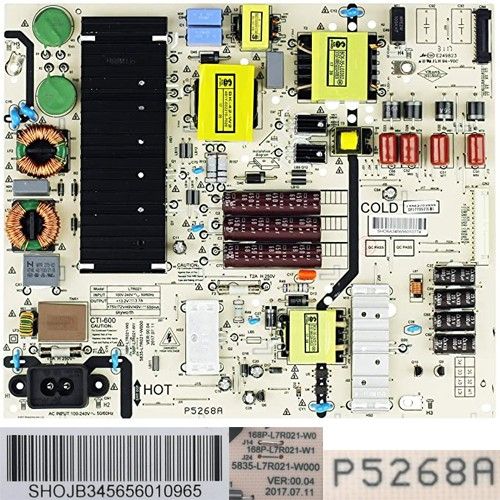 Fuente Alimentación 5835-L7R021-W000, P5268A, SHOJB345656010965, LG 65UJ620V