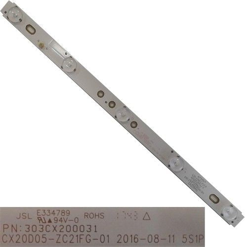 Tira 5 leds 303CX200031, CX20D05-ZC21FG-01, Sunstech 20SUN19D