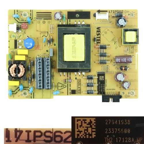 Fuente Alimentación VESTEL 17IPS62, 23375600, Hitachi 32HB5W661