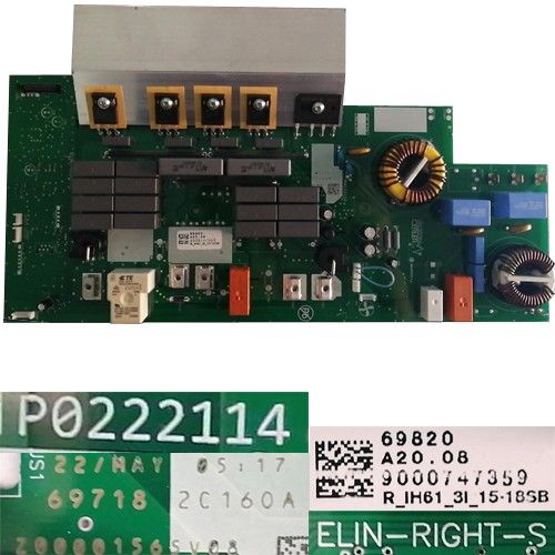 Módulo Electronico ELIN-RIGHT-S, 9000747359, R_IH61_31_15_18SB, Balay 3EB918LQ/01