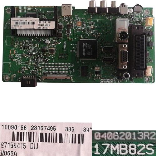 Placa Main Vestel 17MB82S, 23167495, 04062013R2, Telefunken TE39182N25F1C10 UD-LED