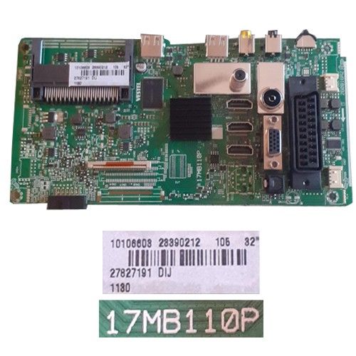 Placa Main Vestel 17MB110P,1016603 23390212, Hitachi 32HB1W05WI