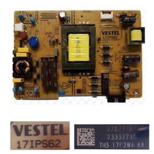 Fuente Alimentación VESTEL 17IPS62, 23332716,Hitachi 32HB1W05WI