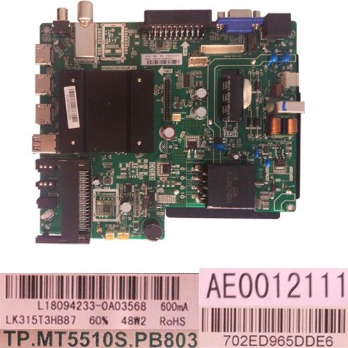 Placa Main TP.MT5510S.PB803, LK315T3HB87, AE0012111, Magna LED32H537B