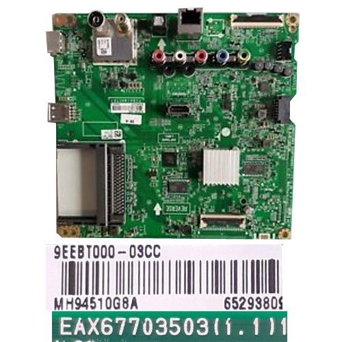 Placa Main EAX67703503(1.1) 9EEBT000-03CC, MH94510G8A LG 43LK5900PLA
