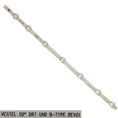 Tira 7 leds VESTEL 50´´ DRT UHD B-TYPE REV01, Hitachi 50HK15W64I
