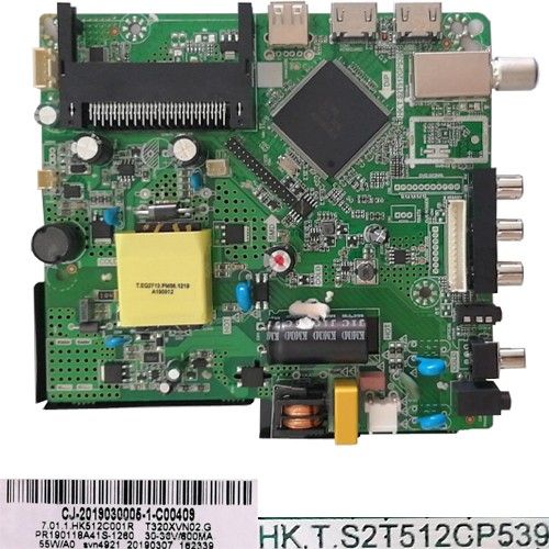 Placa Main HK.T.S2T512CP539 T320XVN02.G Nevir NVR-7702-32RD2-N