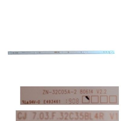Tira 5 LED NEVIR NVR-7702-32RD2-N  CJ 7.03.F.32C35BL4R V1 ZN-32C05A-2 80614 V2.2