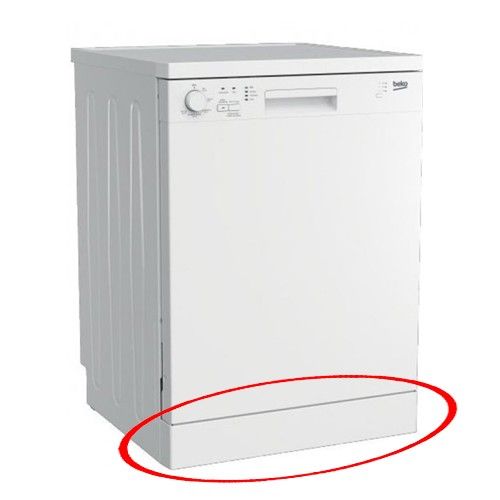 Carcasa Frontal Inferior 176903, Lavavajillas Beko DFN05210W SWAP