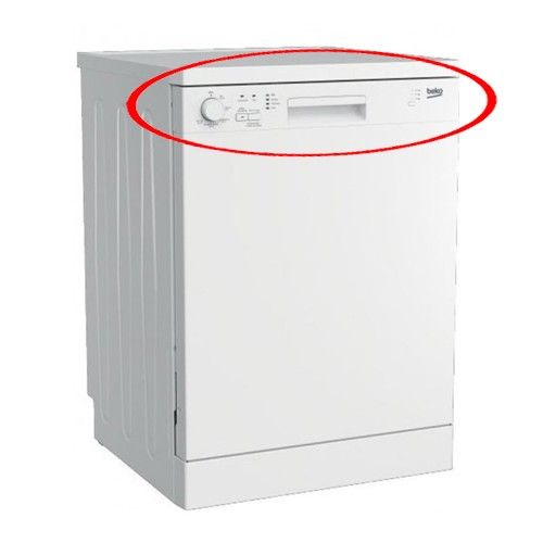 Carcasa Frontal Superior 151491, Lavavajillas Beko DFN05210W SWAP