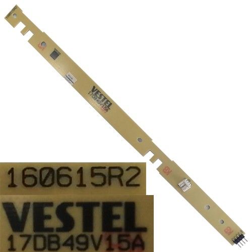 Tira conexión leds VESTEL 17DB49V15A, 160615R2, Telefunken TE49283N25F1C10D