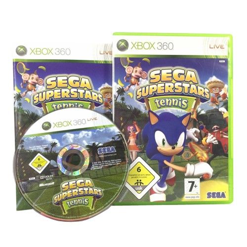 Sega Superstars Tennis, XBOX 360, Español PAL, Nuevo y Original