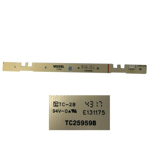 Tira conexión Leds Vestel 17DB01, 220814R9, TC25959B, Toshiba 32W3753DG E131175
