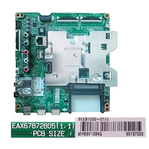 Placa Main EAX67872805(1.1), 8KEBT000-017J LG 49UK6300MLB