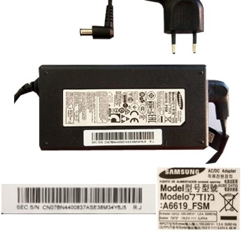 Adaptador Cargador Samsung A6619_FSM BN4400837A UE32N5305AK