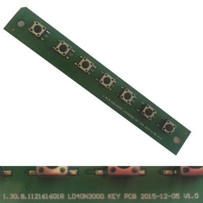 Módulo Botonera Nevir NVR-7602-55-4K-N E337041 LD40N3000 KEY 1.30.8.112161601R