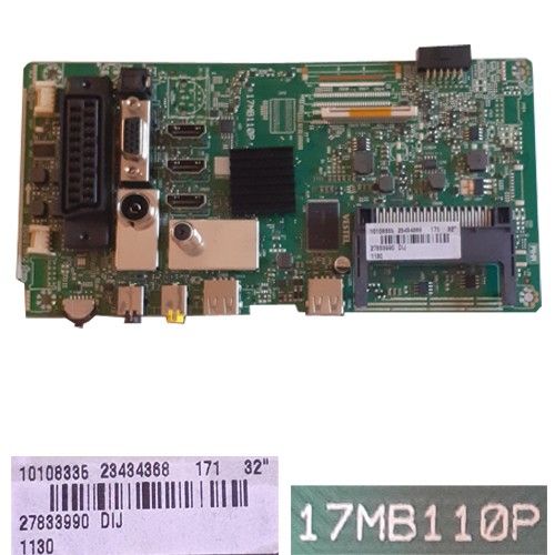 Placa Main Vestel 17MB110P, 10108335, 23434368, Hitachi 32HB4W05I