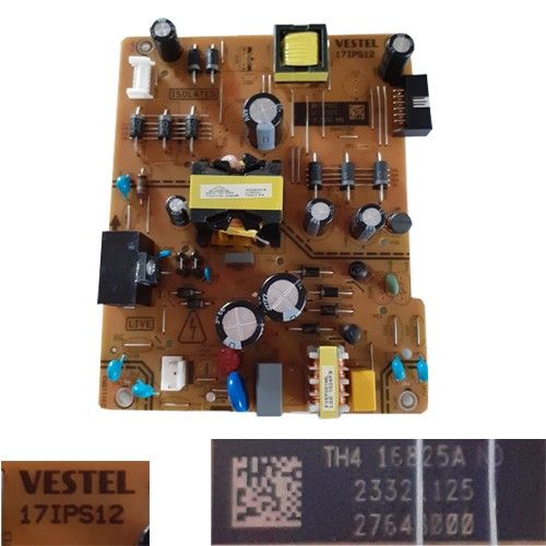 Fuente Alimentación VESTEL 17IPS12, 2331115R3, 23321125 Telefunken TE40282S25T2H