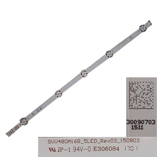 Tira 5 leds SUU480A16B_5LED_REV03_150803, Telefunken TE48282S25Z2K ( SWAP)