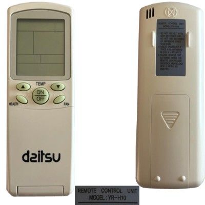 Mando a Distancia Aire Acondicionado YR-H10, Original y Nuevo ( Logo DAITSU )