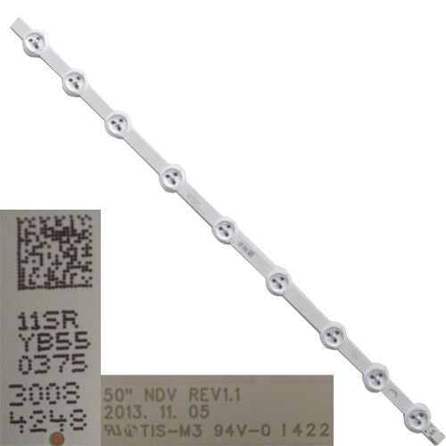 Tira 9 leds 50´´ NDV REV1.1, 30084248, A, Telefunken TE50275S20F1T10D