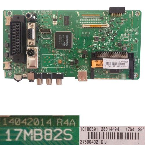 Placa Main Vestel 17MB82S, 14042014R4A, 23314494, Telefunken TE28275B30CXB
