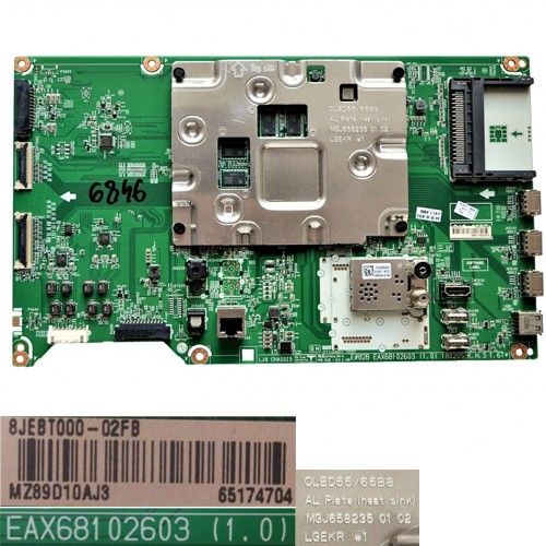 Placa Main EAX68102603 (1.0), MGJ658235, LG OLED55B8PLA